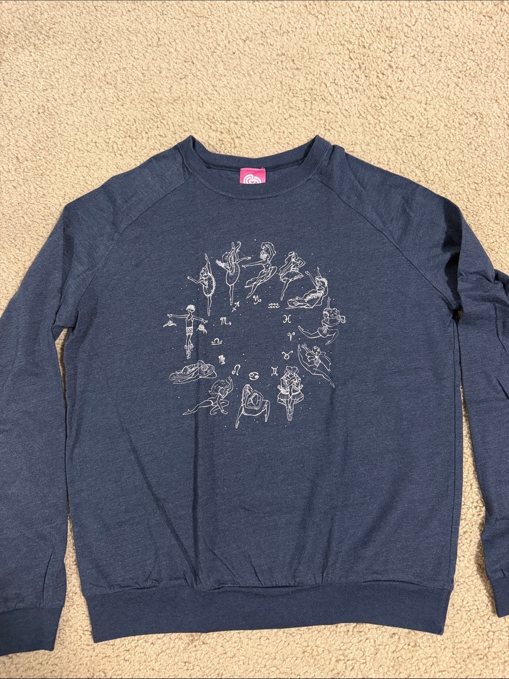 Covet Dance Zodiac Long Sleeve T-shirt Size Adult Small
